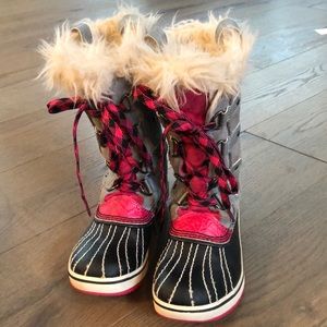 Sorrel kids boots size 1